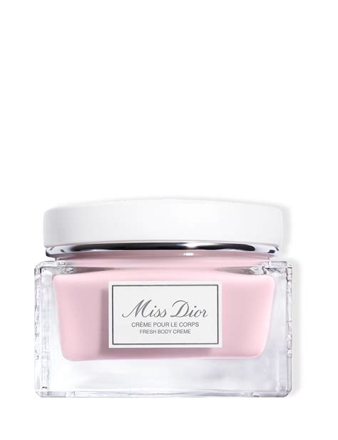 miss dior body cream